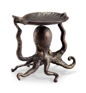 Octopus Pillar Candleholder