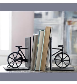 Bicycle Bookends Pair