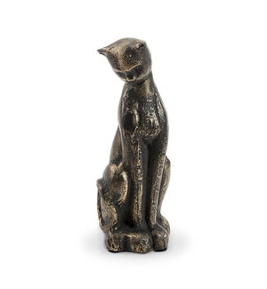 Coy Cat Figurine