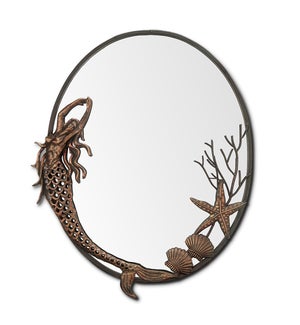 Mermaid Oval Mirror