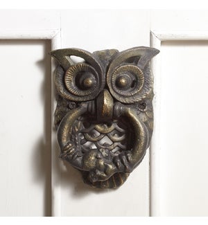 Hooting Owl Doorknocker