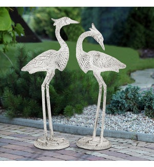 Courting Egrets Set of 2