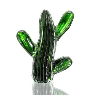 Saguaro Cactus Art Glass