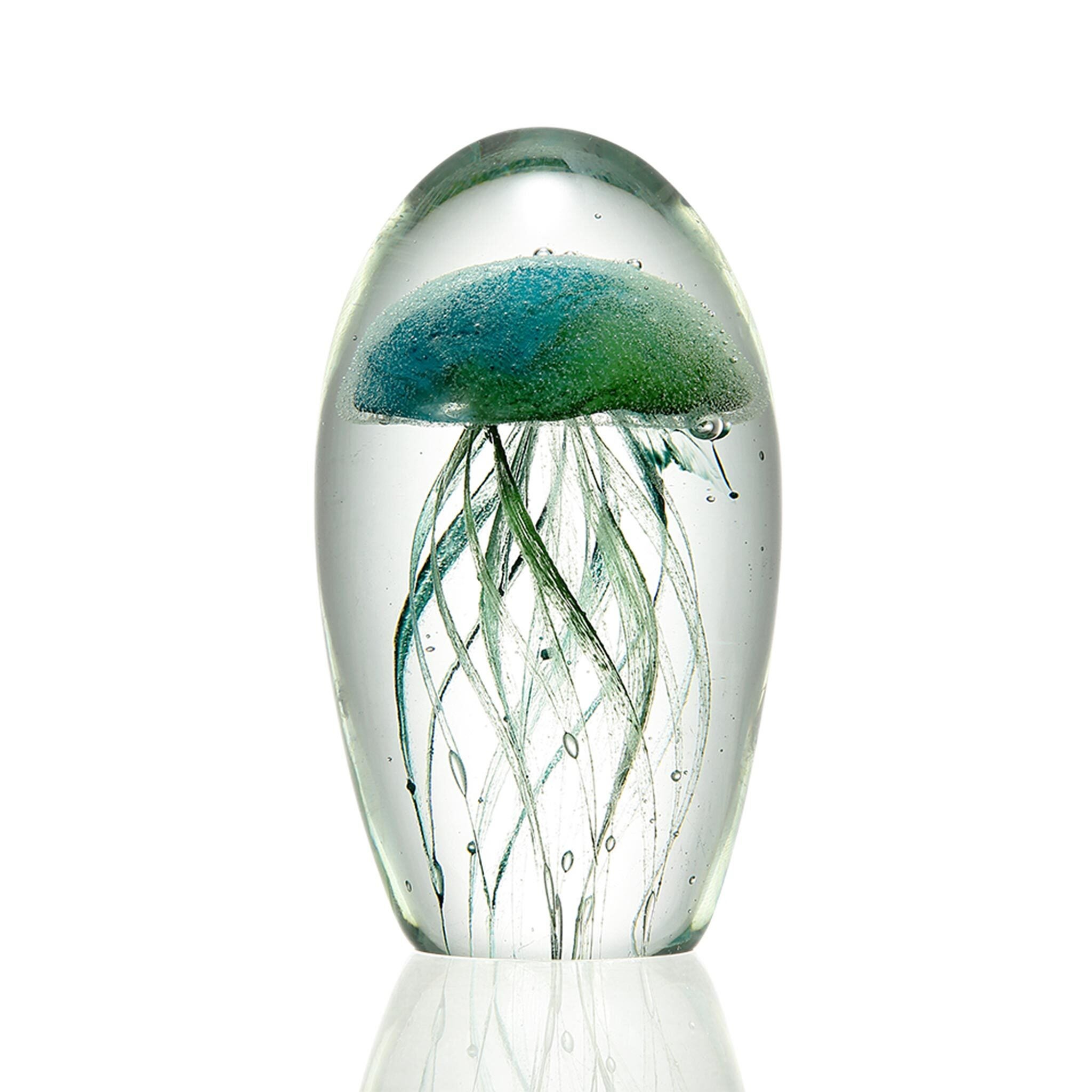 ONLY Coast LL7881 LED-Lenser Blue Spiral Decorative Glass Art Ball for LED 