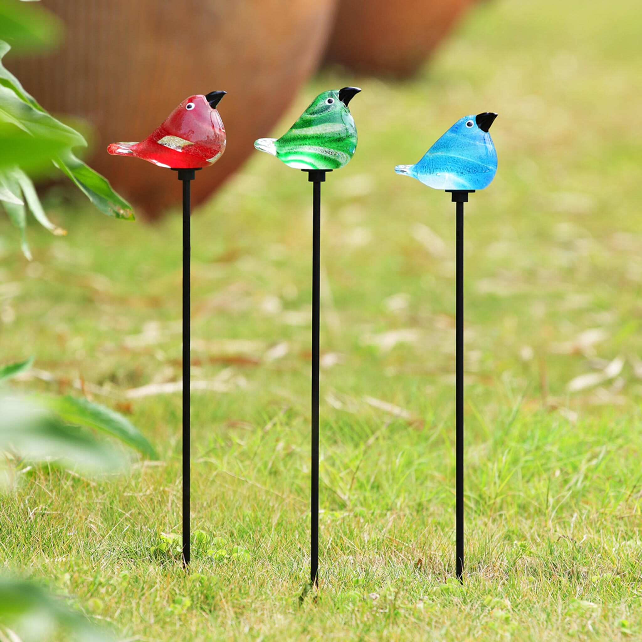 SPI Home 33292 Lovebird Garden Stake Bird Feeder-