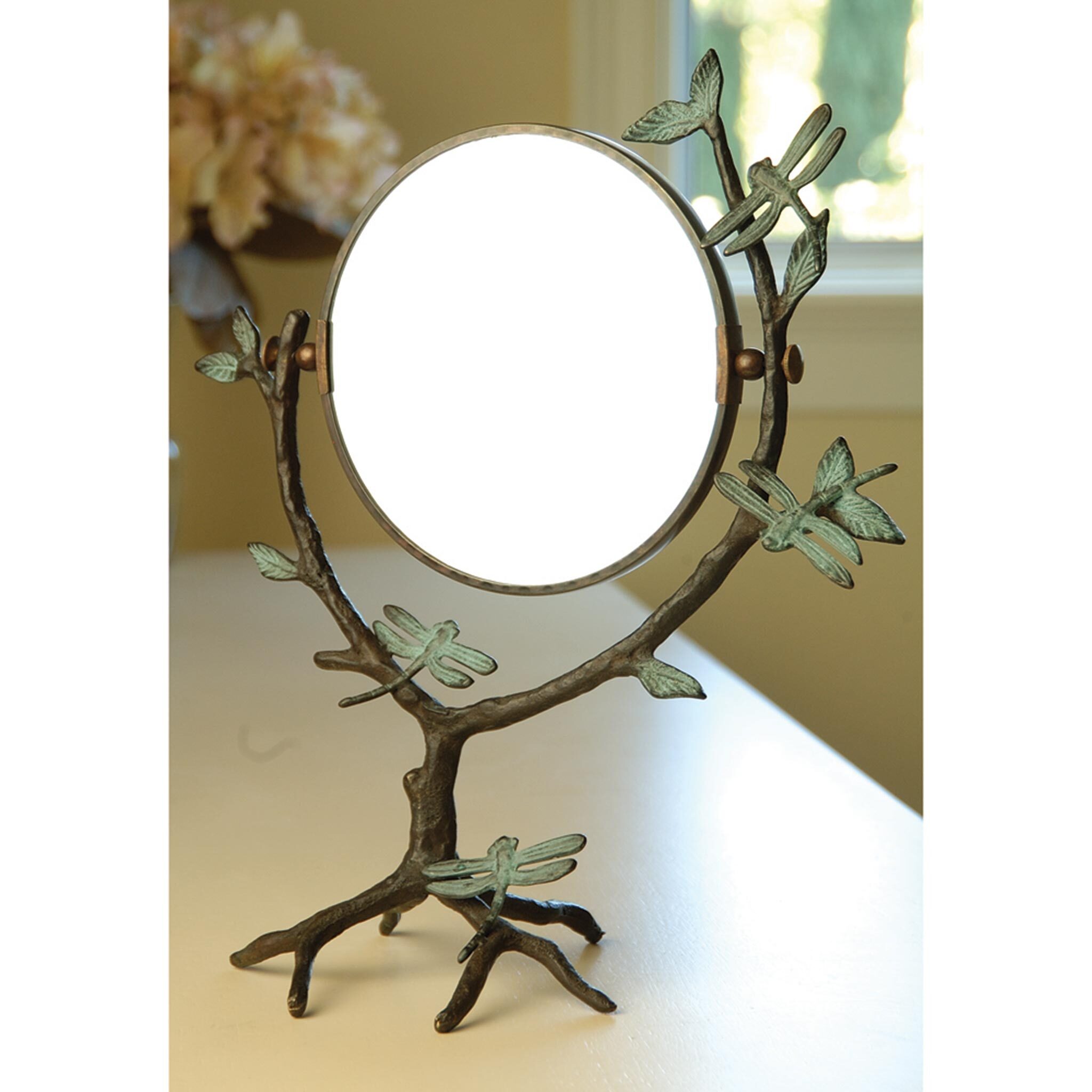 Hummingbird & Flower Mirror SPI Home 41038 9.50 x 15.50 x 4.50 in 