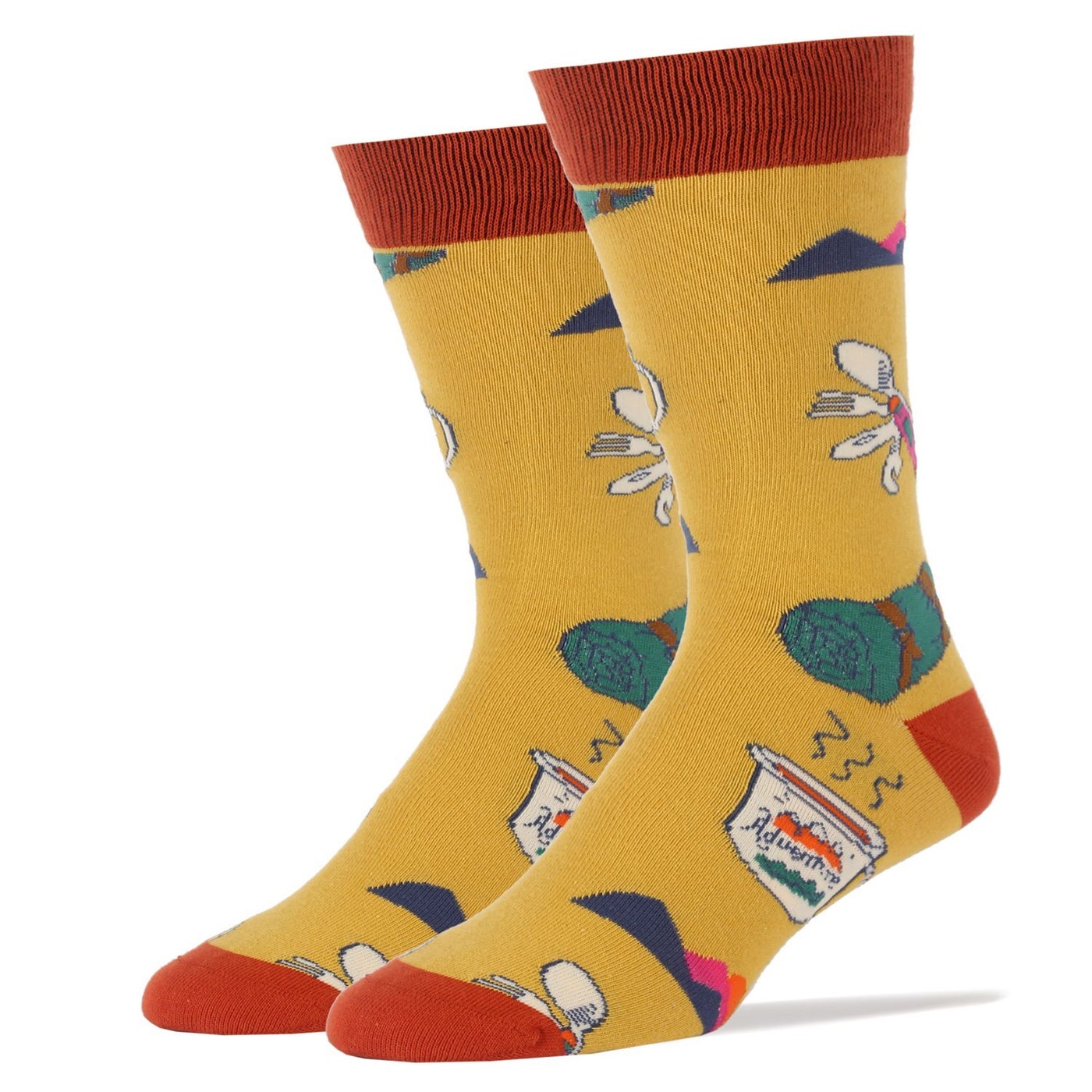 Mens Crew - Adventure.. - jy socks | CMA | California Marketing Associates