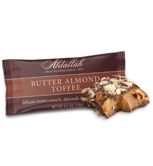 .5 oz Butter Almond Toffee - SINGLE / 36 ct