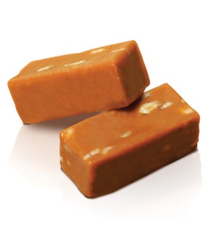 .75 oz Vanilla Nut Caramels Wrapped / 84 ct