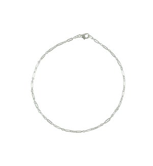 ANK SS FLAT CABLE LINK ANKLET