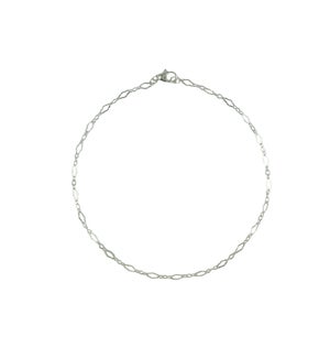 ANK SS HAMMERED BAR ANKLET