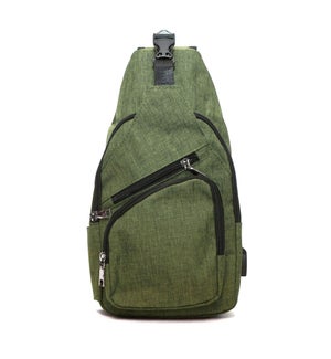 Anti Theft Day Pack Large Olive