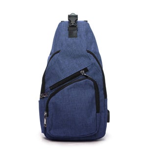 Anti Theft Day Pack Large Navy