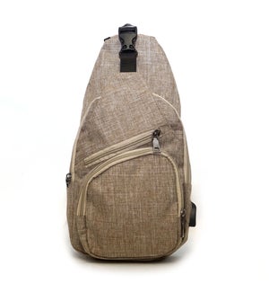 Anti Theft Day Pack Large Tan
