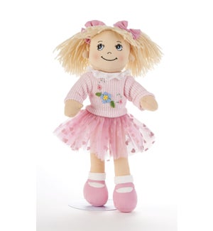 Apple Dumplin Doll, Pink Tutu Skirt
