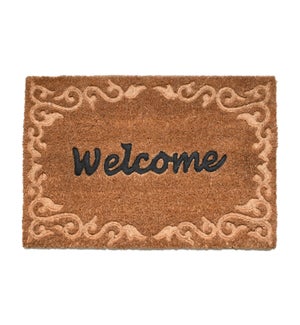 "Welcome" Coir Doormat