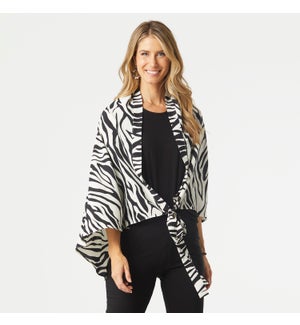 Coco + Carmen Adalee Multi Wear Wrap - Zebra Print - One Size