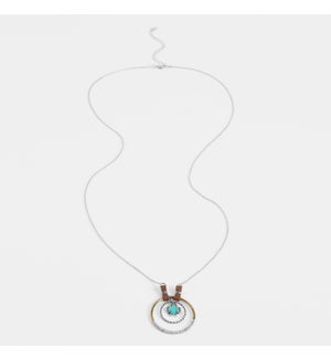 Coco + Carmen Adriel Necklace - Turquoise