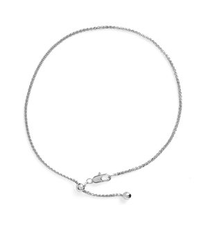 Whispers Adjustable Charm Bracelet - Silver