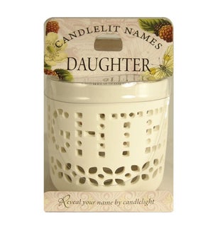 Candlelit Names - Daughter