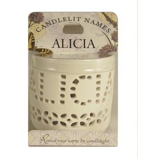 Candlelit Names - Alicia