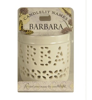 Candlelit Names - Barbara