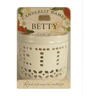 Candlelit Names - Betty