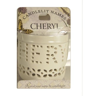 Candlelit Names - Cheryl