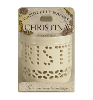 Candlelit Names - Christina