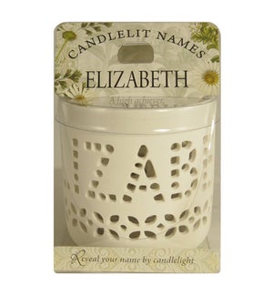 Candlelit Names - Elizabeth