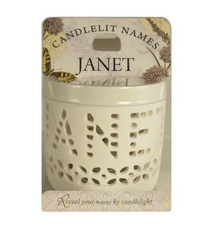 Candlelit Names - Janet