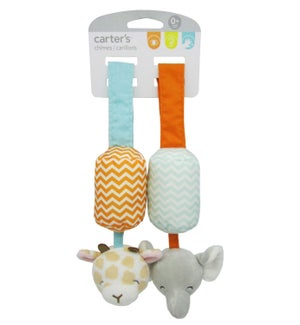 Carter's  Chime Set  Giraffe & Elephant