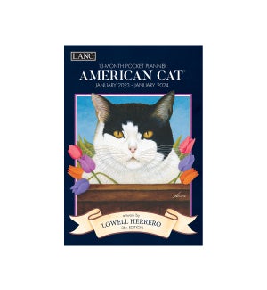 AMERICAN CAT™ 2023 MONTHLY POCKET PLANNER