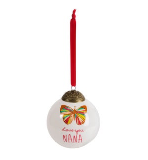 AML - Nana - 80mm Glass Ornament