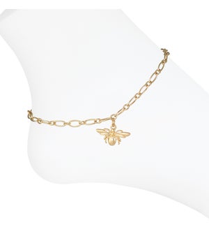 Anklet-Gold Bee