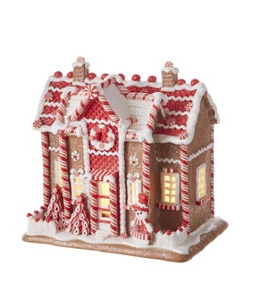 *DC* 10 Peppermint Gingerbread House
