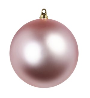*DC* 10 Matte Light Pink Ball Ornament