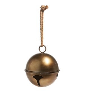 *DC* 13.75 Antique Gold Jingle Bell Ornament