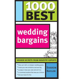1000 Best Wedding Bargains (TP)(LSC)