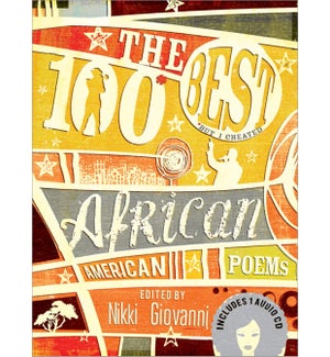 100 Best African American Poems, The (HC)