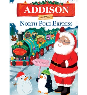 Addison on the North Pole Express