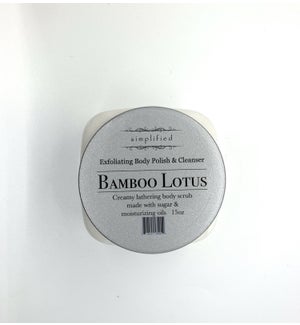 15 oz body polish - bamboo lotus