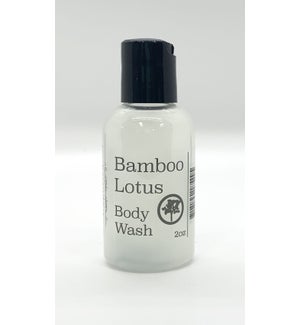 2oz body wash - bamboo lotus