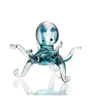 AG Blue Translucent Octopus