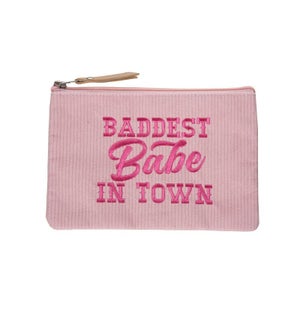 Baddest Babe In Town Corduroy Bag