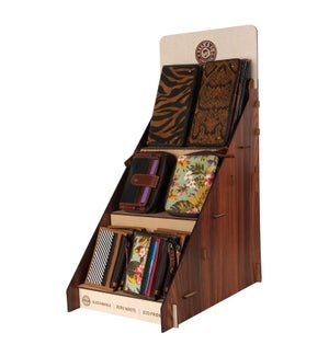 Best Selling Wallets Display with 3 Tier - $450 Retail Value
