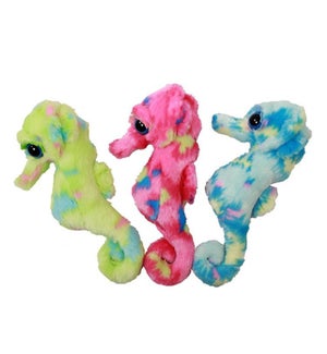 10" ConfettiSoft Seahorse, 3 Asst. Pink, Blue, Green