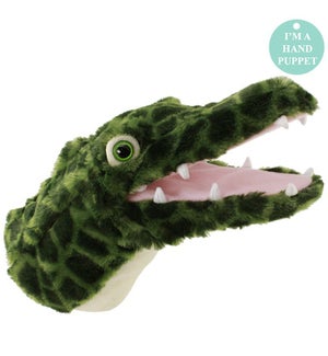 10" Alligator Head Puppet