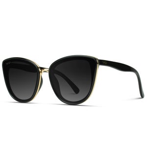 Aria - Full Flat Lens Mirrored Cat eye Sunglasses