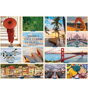 1,000 Places to See Before You Die 1,000-Piece Puzzle